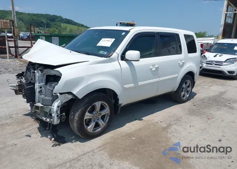 2013 Honda Pilot Ex-L из США, поврежденный, VIN 5FNYF4H54DB023622